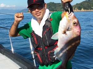 岡山　遊漁船　タイラバ　鯛ラバ
